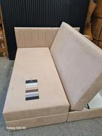 Luxe Velvet Velours boxsprings 140 160 180 x 200 cm opberg, Huis en Inrichting, Ophalen of Verzenden, 180 cm, Nieuw, Tweepersoons