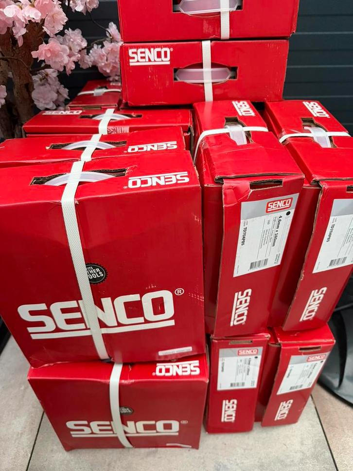 Stripspijkers glad Senco spijkers 160mm 21 dozen, Doe-het-zelf en Verbouw, Gereedschap | Machine-onderdelen en Toebehoren, Nieuw