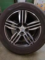 Te koop aluminium velgen met winterbanden van Peugeot 3008, Ophalen, 215 mm, Banden en Velgen, 17 inch