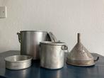 Brocante lunchemmertje en trechtertje, Ophalen of Verzenden