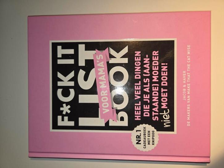 ImageBooks Factory - F*ck it list Voor mama's, Boeken, Overige Boeken, Zo goed als nieuw, Ophalen of Verzenden