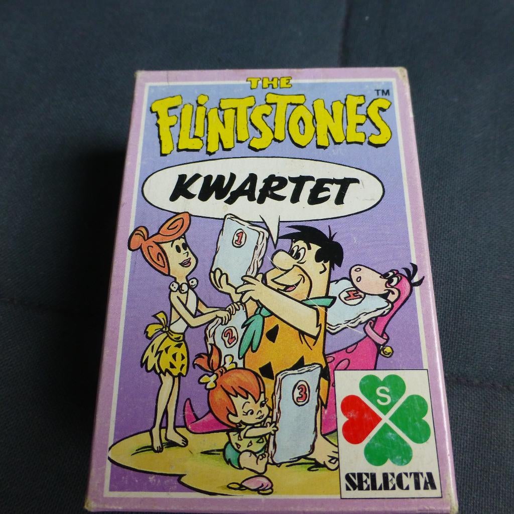 Kwartet Flintstone van Selecta, Verzamelen, Ophalen of Verzenden, Zo goed als nieuw, Kwartet(ten)
