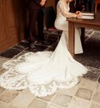 Trouwjurk maat 36, Kleding | Dames, Ophalen, Zo goed als nieuw, Wit, Trouwjurk