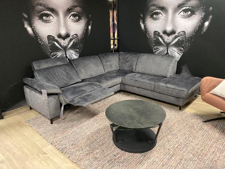 Hukla hoekbank met relax, Huis en Inrichting, Banken | Bankstellen, Nieuw, Hoekbank, Vierpersoons of meer, 250 tot 300 cm, 150 cm of meer