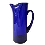 Holmegaard - Grote blauwe waterkan / vaas van Per Lütken, Ophalen of Verzenden