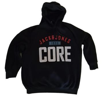 Jack & Jones hoodie sweater 5XL print donkerblauw   | 60 beschikbaar voor biedingen