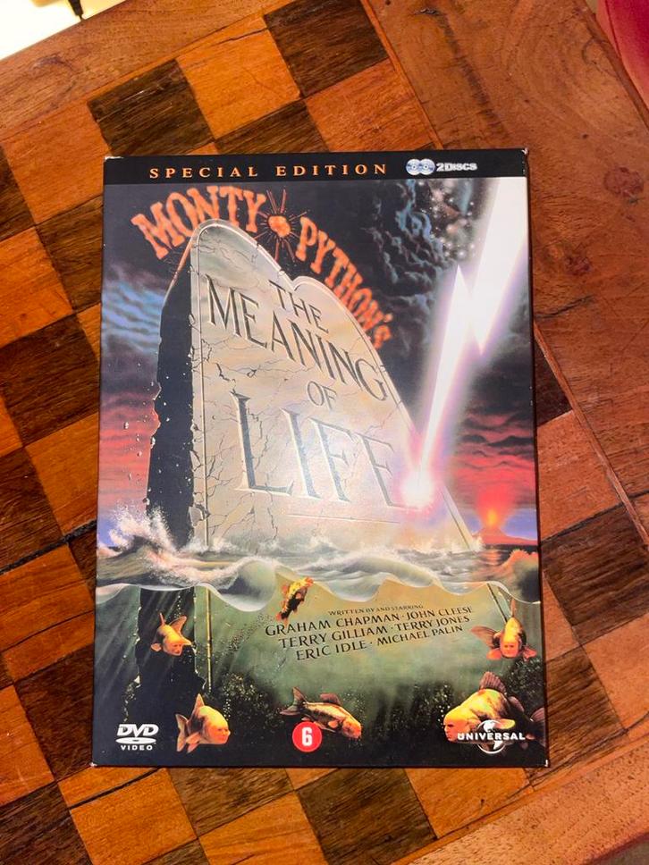 Monty Python - The Meaning of Life DVD, Cd's en Dvd's, Dvd's | Komedie, Zo goed als nieuw, Overige genres, Ophalen of Verzenden