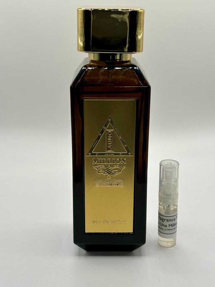 Fragrance World - La Una Million Elixir sample | decant, Sieraden, Tassen en Uiterlijk, Uiterlijk | Parfum, Nieuw, Verzenden