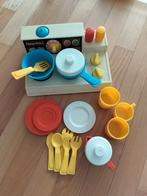 Fisher Price keukensetje met servies, Ophalen of Verzenden, Gebruikt, Kunststof