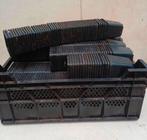 Kweekpotten plantenpotten bloempotten p9 9x9x10 cm zwart, Kunststof, Gebruikt, Minder dan 30 cm, Vierkant