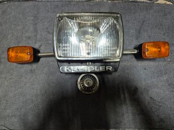 Zeer nette Originele kreidler koplamp + toebehoren  beschikbaar voor biedingen