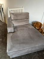 Longchair taupe kleur, Huis en Inrichting, Minder dan 150 cm, Stof, Ophalen of Verzenden, Eenpersoons