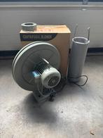 Nieuwe centrifugaal blower, Doe-het-zelf en Verbouw, Ventilatie en Afzuiging, Ophalen of Verzenden, Zo goed als nieuw, Afzuiger