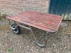 Vintage transportkar / salontafel. Drie stuks!, Antiek en Kunst, Ophalen