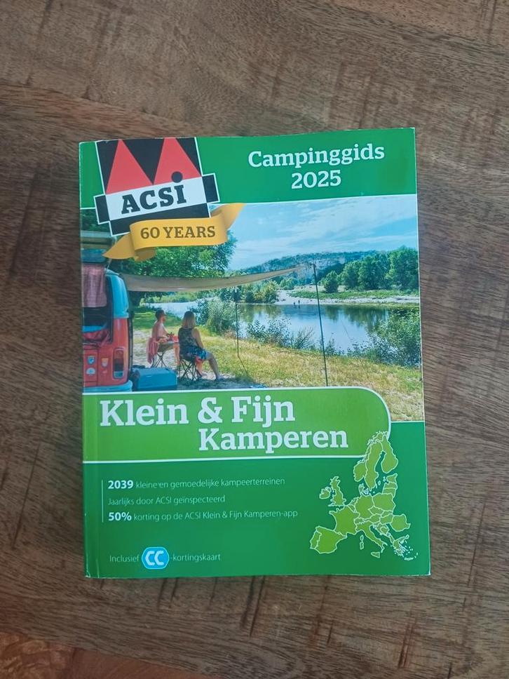 Acsi Camping gidsen 2025, Boeken, Reisgidsen, Nieuw, Campinggids, Europa, Overige merken, Ophalen