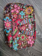 Oilily toilettas met gebruikerssporen, Sieraden, Tassen en Uiterlijk, Ophalen of Verzenden, Gebruikt, Overige kleuren, Softcase