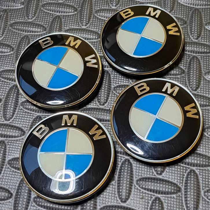 Naafdoppen 63mm – ABS – set van 4, Auto diversen, Wieldoppen, Gebruikt, Ophalen of Verzenden