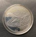 Burkina Faso 1000 Francs CFA 1 oz zilver gerodineerd, Ophalen of Verzenden, Zilver