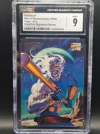 Blackwulf marvel masterpieces 1994 gold foil signature cgc 9, Verzenden, Zo goed als nieuw, Meerdere kaarten, Foil
