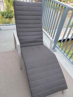 Verstelbaar ligbed / ligstoel, all weather, Tuin en Terras, Ligbedden, Ophalen, Zo goed als nieuw, Aluminium, Verstelbaar