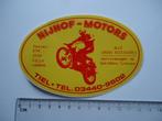 sticker Nijhof motors tiel motorcross KTM dealer Ossa Villa, Verzamelen, Overige typen, Zo goed als nieuw, Verzenden