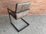 Stoelen  armstoelen  antraciet industriële  laag geprijsd, Ophalen of Verzenden, Nieuw, Metaal, Vijf, Zes of meer stoelen
