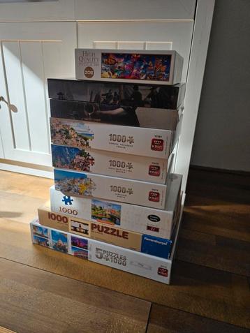 Puzzel Collectie - Verschillende Aantallen Stukjes beschikbaar voor biedingen