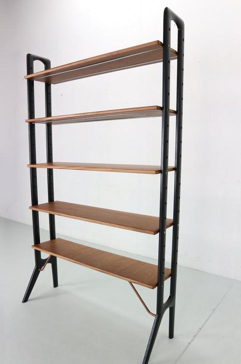 Vintage Originele Kurt Ostervig kast, Huis en Inrichting, Kasten | Boekenkasten, Gebruikt, 100 tot 150 cm, 150 tot 200 cm, 25 tot 50 cm