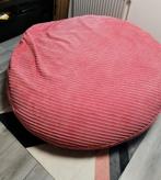 Gebruikte Roze Zitzak Met Voetenbank je zo goed als nieuw, Huis en Inrichting, Zitzakken, Ophalen of Verzenden, Gebruikt, Roze