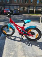 Stoere Scool Kinderfiets 16 inch, Fietsen en Brommers, Ophalen, Scool, 16 inch, Handrem