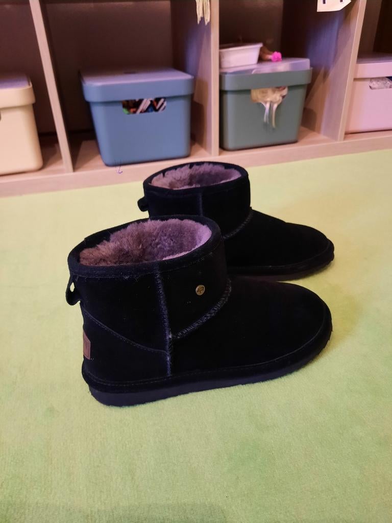 Warmbat zwart maat 40, Ophalen of Verzenden, Zo goed als nieuw, Zwart