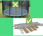 Gratis uw gedemonteerde trampoline opgehaald binnen Tilburg, Ophalen, Gebruikt, IJzer