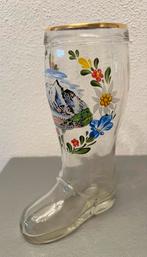 Vintage Grhossglockner Glas in de vorm van een schoen, Ophalen of Verzenden