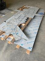 RVS316 geslepen plaat 3mm dik, Doe-het-zelf en Verbouw, Metalen, Ophalen, Zo goed als nieuw, IJzer