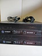 2st. Crown XLS-202 versterkers, Audio, Tv en Foto, Luidsprekers, Gebruikt, 120 watt of meer, Front, Rear of Stereo speakers, Ophalen