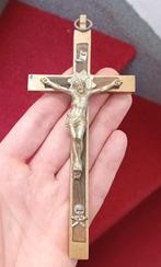 vintage kruishanger/kruisbeeld met schedel, Ophalen of Verzenden