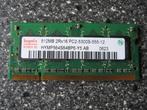 Hynix 512MB PC2-5300 DDR2-667MHz Non-ECC Unbuffered CL5 200-, Computers en Software, RAM geheugen, 1 GB of minder, Ophalen of Verzenden