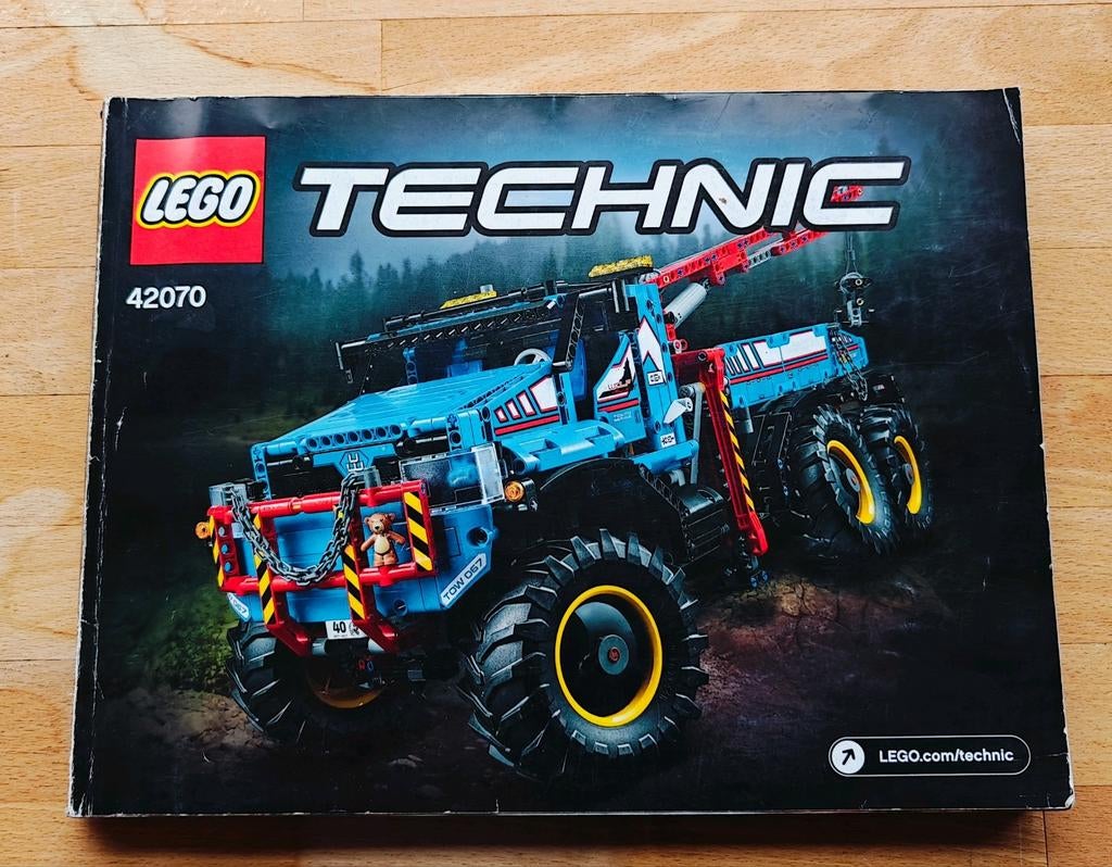 Lego Technic 42070 Instructieboek, Kinderen en Baby's, Speelgoed | Duplo en Lego, Ophalen of Verzenden, Gebruikt, Losse stenen