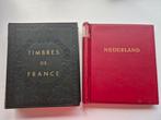 Postzegels Frankrijk in 2 Albums t/m 1970 - Deel 1, Ophalen of Verzenden, Buitenland