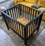 Box Europe Baby Casper Mat Zwart, Kinderen en Baby's, Boxen, Ophalen, Zo goed als nieuw, Rechthoekig, Boxkleed
