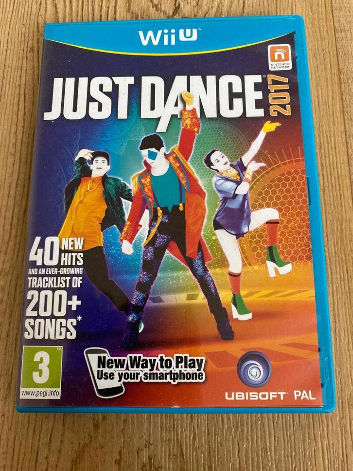 Nintendo WII U Just dance 2017, Spelcomputers en Games, Games | Nintendo Wii U, Zo goed als nieuw, Muziek, 3 spelers of meer, Vanaf 3 jaar