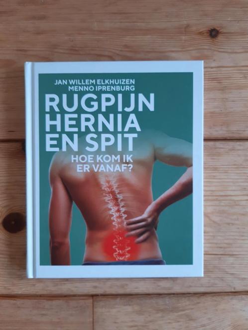 Menno Iprenburg - Rugpijn, hernia en spit (als nieuw), Boeken, Wetenschap, Zo goed als nieuw, Ophalen of Verzenden