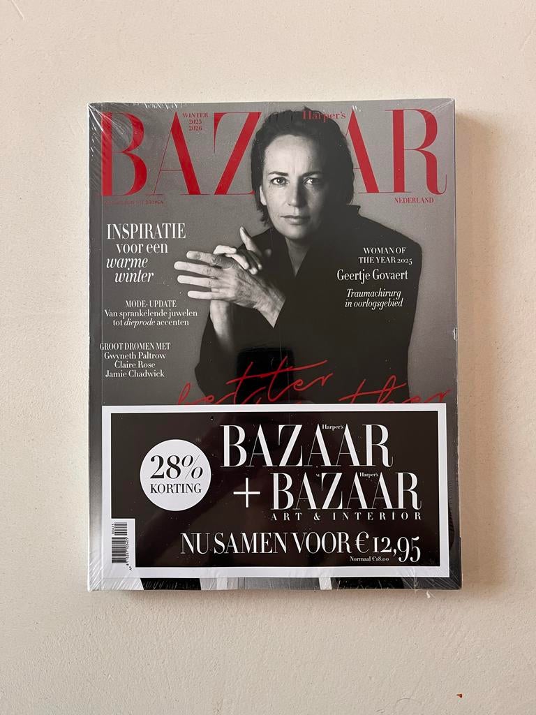 Harper's Bazaar - 2 magazines - Nieuw!, Ophalen of Verzenden, Nieuw, Damesbladen
