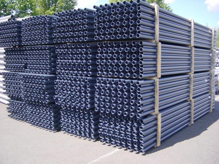 PVC buis manchet 125 x 3,2mm SN4 lengte 5 meter 4.50 € incl, Doe-het-zelf en Verbouw, Buizen en Afvoer, Nieuw, Afvoer, Pvc, 4 tot 6 meter