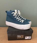OXMOX denim sneakers maat 42 – gedragen, goede staat, Oxmox, Blauw, Ophalen of Verzenden, Sneakers of Gympen
