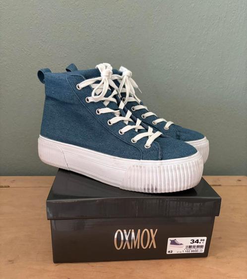 OXMOX denim sneakers maat 42 – gedragen, goede staat, Kleding | Dames, Schoenen, Gedragen, Sneakers of Gympen, Blauw, Ophalen of Verzenden
