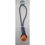 Hondenspeelgoed    " Werptouw Coil ball tugger TPR  ", Ophalen of Verzenden, Nieuw, Apporteerspeelgoed