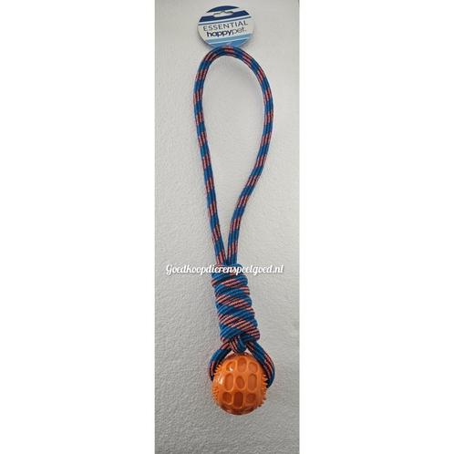 Hondenspeelgoed    " Werptouw Coil ball tugger TPR  ", Dieren en Toebehoren, Hondenspeelgoed, Nieuw, Apporteerspeelgoed, Ophalen of Verzenden