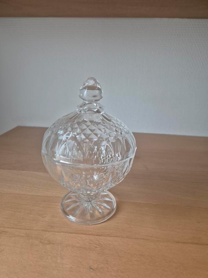 Kristallen Bonbonschaal - Perfecte Staat, Antiek en Kunst, Antiek | Glas en Kristal, Ophalen of Verzenden