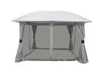 UITVERKOOP! OP=OP! Tuinpaviljoen 3,5x3,5 Stone Grey Lindo, Tuin en Terras, De Amert 152 5462GH Veghel, Grizzly Outdoor, Minder dan 4 meter